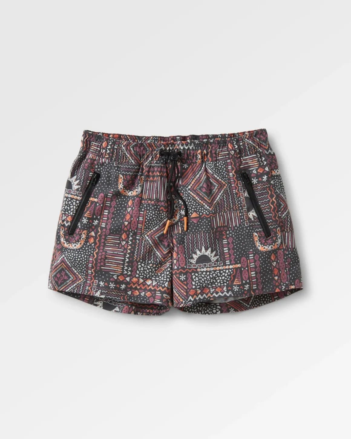 Way Out Recycled All Purpose Shorts - Vintage Patchwork Black/Multi