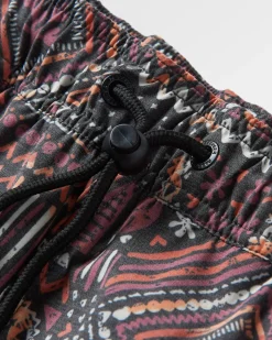 Way Out Recycled All Purpose Shorts - Vintage Patchwork Black/Multi