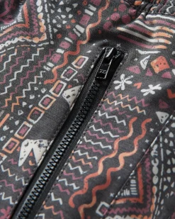 Way Out Recycled All Purpose Shorts - Vintage Patchwork Black/Multi