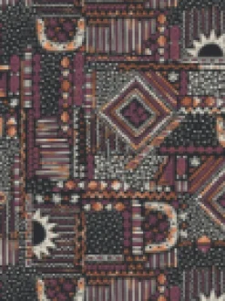 Way Out Recycled All Purpose Shorts - Vintage Patchwork Black/Multi