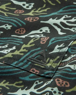 Way Ripstop Short Sleeve Shirt - Ocean Current Black