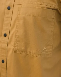 Way Ripstop Short Sleeve Shirt - Mustard Gold