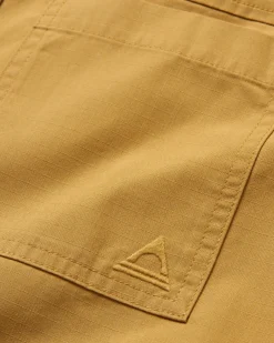 Way Ripstop Short Sleeve Shirt - Mustard Gold