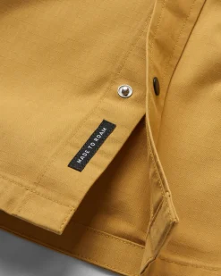 Way Ripstop Short Sleeve Shirt - Mustard Gold