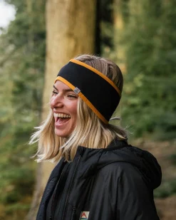 Wintergreen Recycled Polartec® Thermal Headband - Black