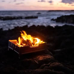 Wolf and Grizzly Fire Safe - Stainless Steel