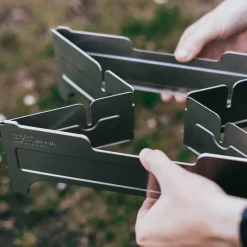 Wolf and Grizzly Fire Safe - Stainless Steel