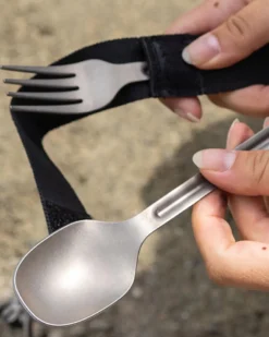 Wolf u0026 Grizzly Titanium Cutlery - Silver