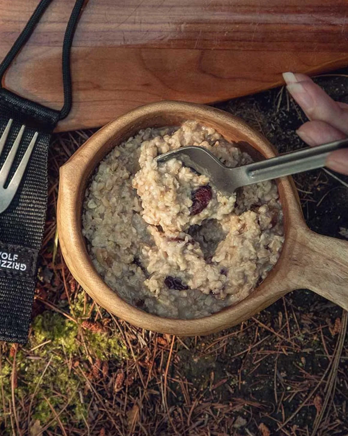 Wolf u0026 Grizzly Titanium Cutlery - Silver