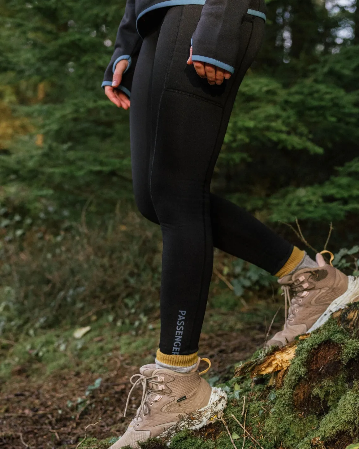 Women's Wintergreen Recycled Polartec® Legging - Black