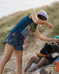 Wonderland Woven Skort - Sycamore Camo