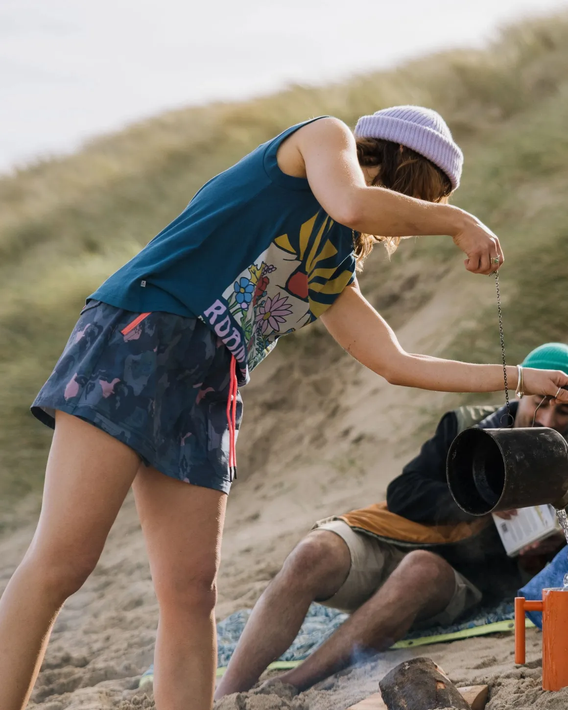 Wonderland Woven Skort - Sycamore Camo