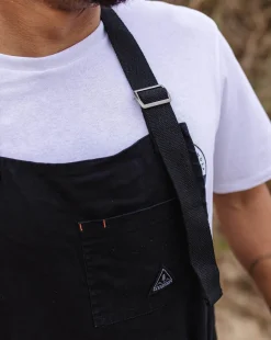 Yard Organic Cotton Denim Apron - Black