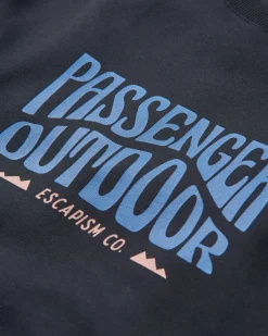 Yuca Organic Cotton Long Sleeve Sweatshirt - Black