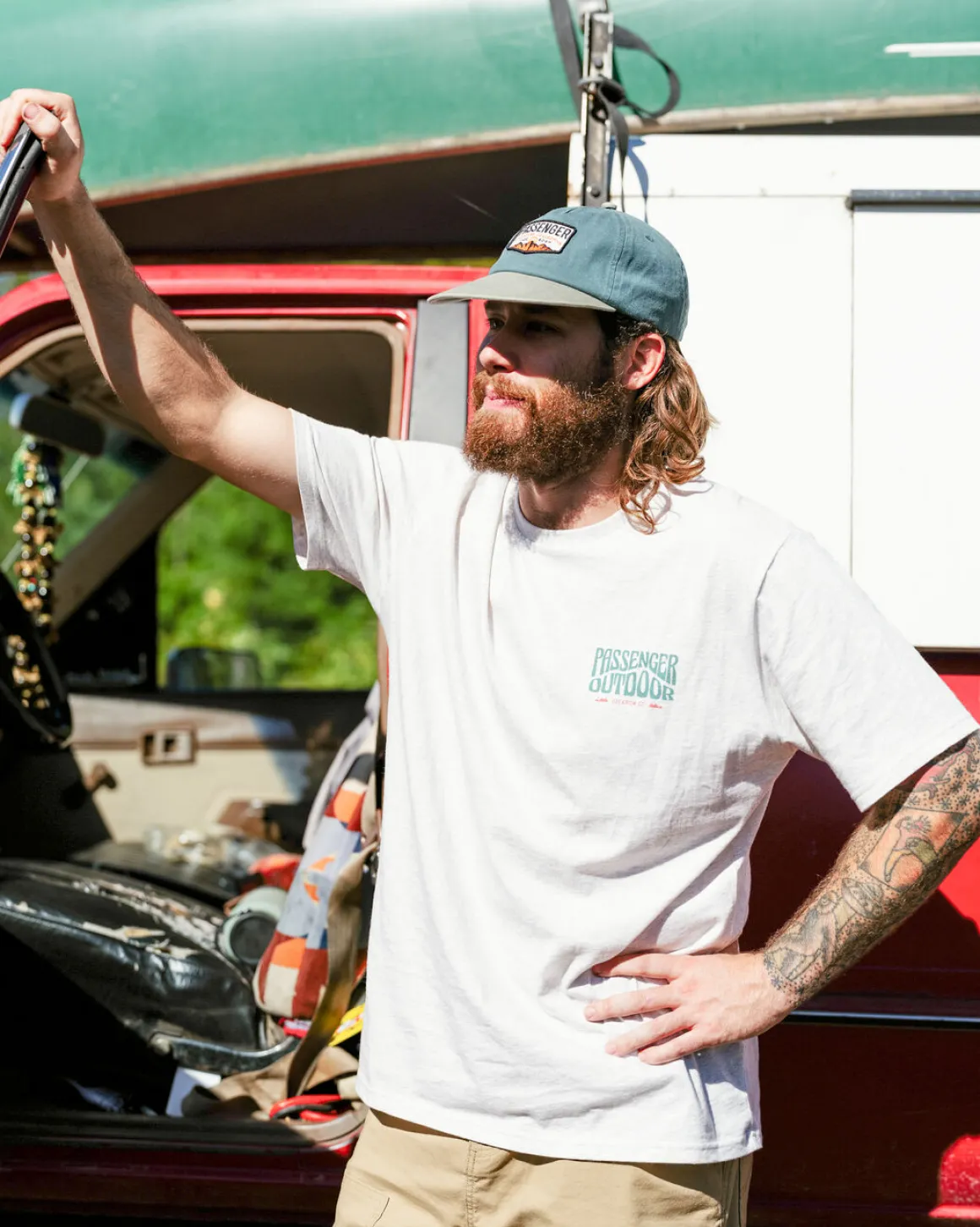 Yuca Organic Cotton T-Shirt - Birch Marl