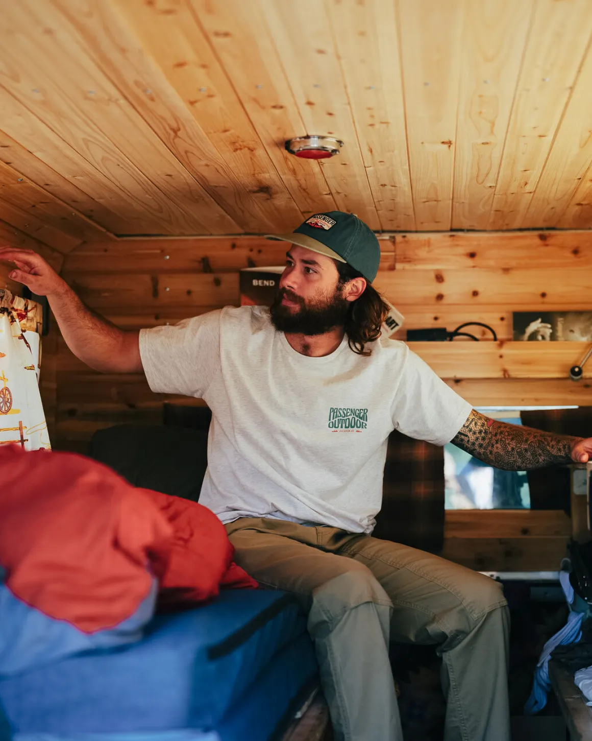 Yuca Organic Cotton T-Shirt - Birch Marl