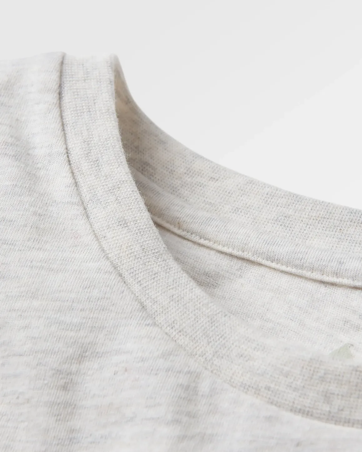 Yuca Organic Cotton T-Shirt - Birch Marl