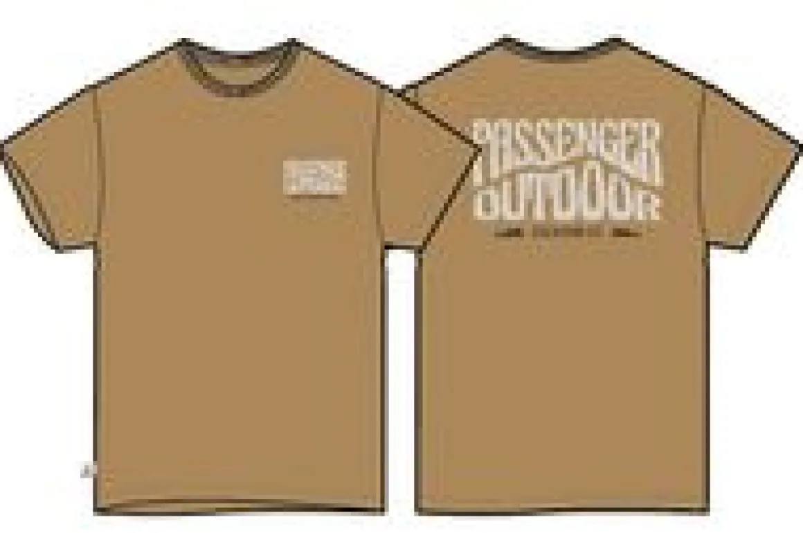 Yuca Organic Cotton T-Shirt - Dusty Ochre Marl