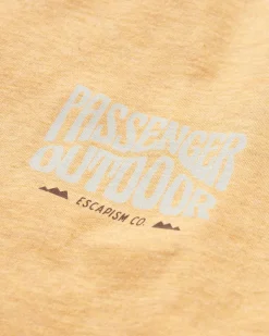 Yuca Organic Cotton T-Shirt - Dusty Ochre Marl