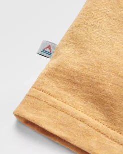 Yuca Organic Cotton T-Shirt - Dusty Ochre Marl