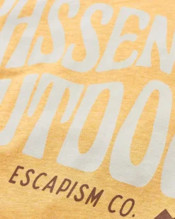 Yuca Organic Cotton T-Shirt - Dusty Ochre Marl