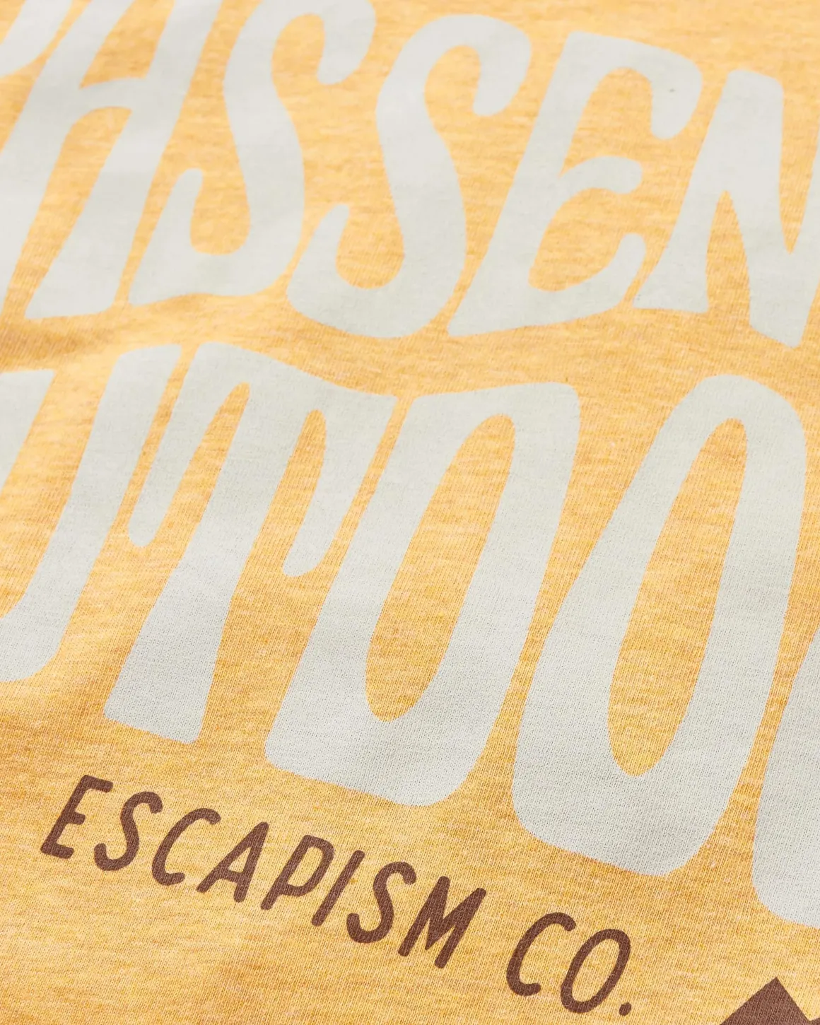 Yuca Organic Cotton T-Shirt - Dusty Ochre Marl