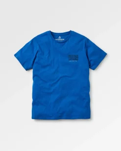 Yuca Organic Cotton T-Shirt - Azure Blue Marl