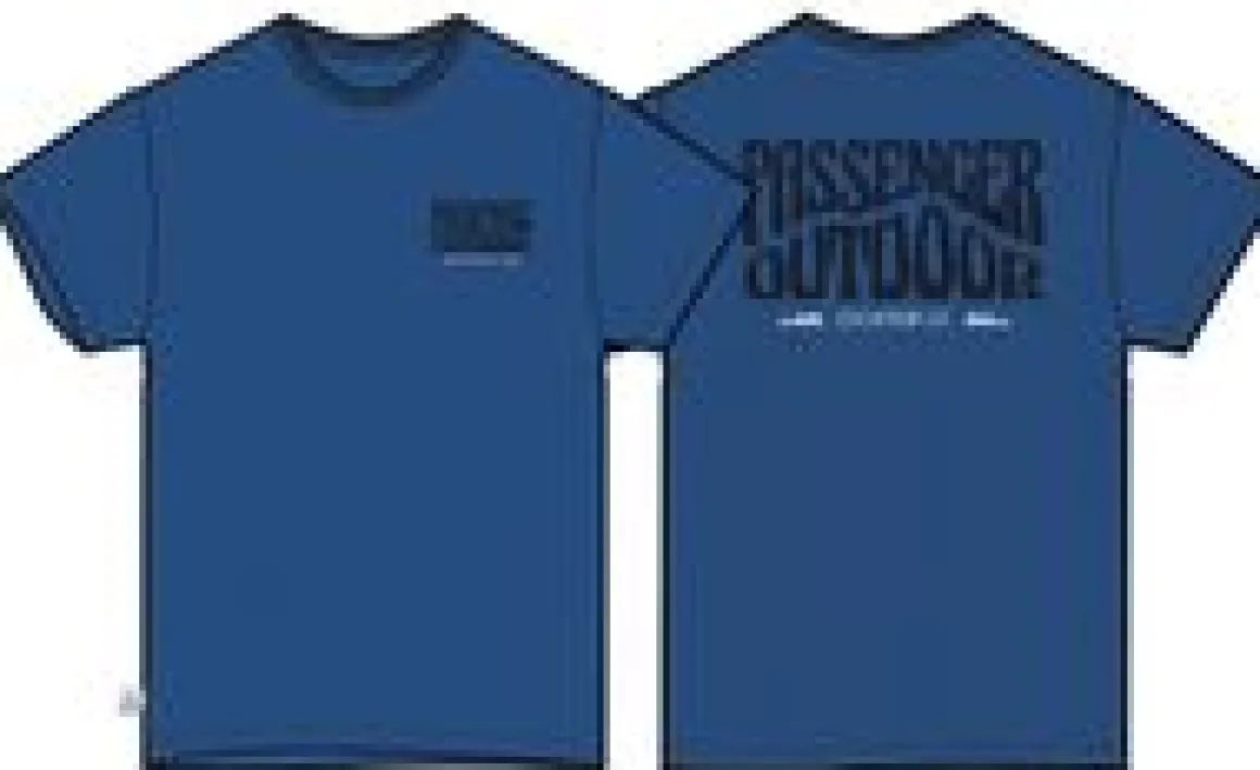 Yuca Organic Cotton T-Shirt - Azure Blue Marl