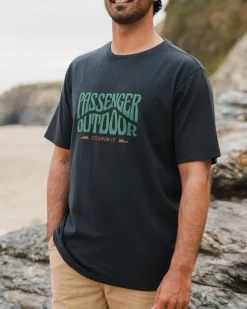 Yuca Recycled Cotton T-Shirt - Black