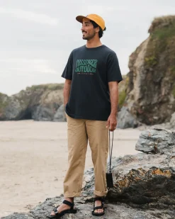 Yuca Recycled Cotton T-Shirt - Black