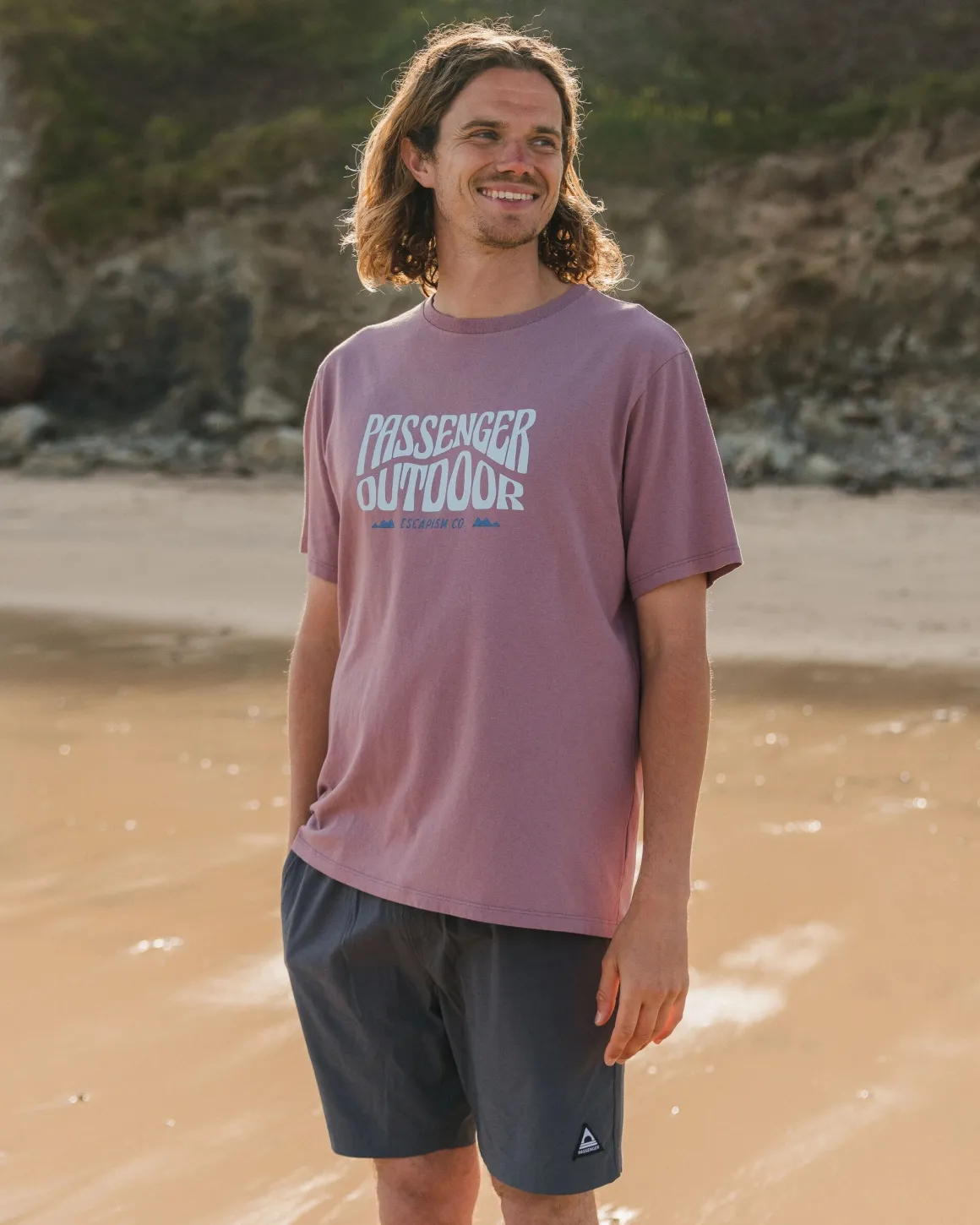 Yuca Recycled Cotton T-Shirt - Grape