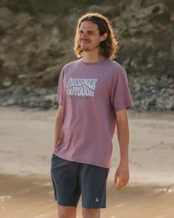 Yuca Recycled Cotton T-Shirt - Grape