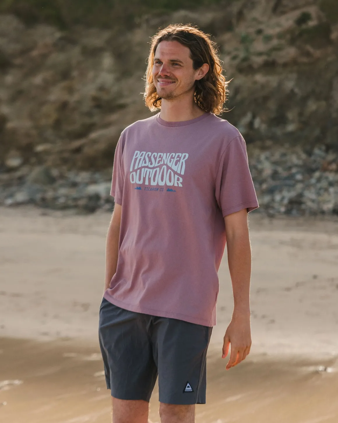 Yuca Recycled Cotton T-Shirt - Grape