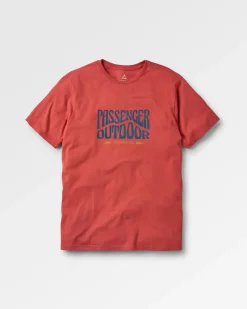 Yuca Recycled Cotton T-Shirt - Mineral Red