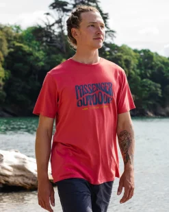 Yuca Recycled Cotton T-Shirt - Mineral Red