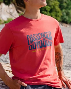 Yuca Recycled Cotton T-Shirt - Mineral Red