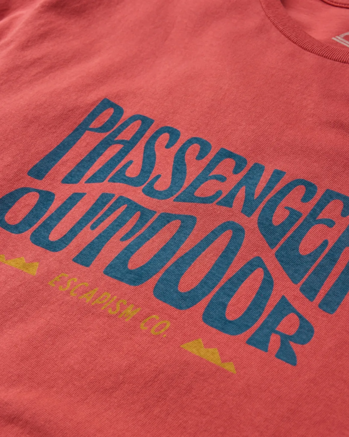 Yuca Recycled Cotton T-Shirt - Mineral Red