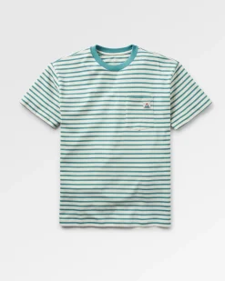 Zen Recycled Relaxed Fit T-Shirt - Deep Sea Stripe