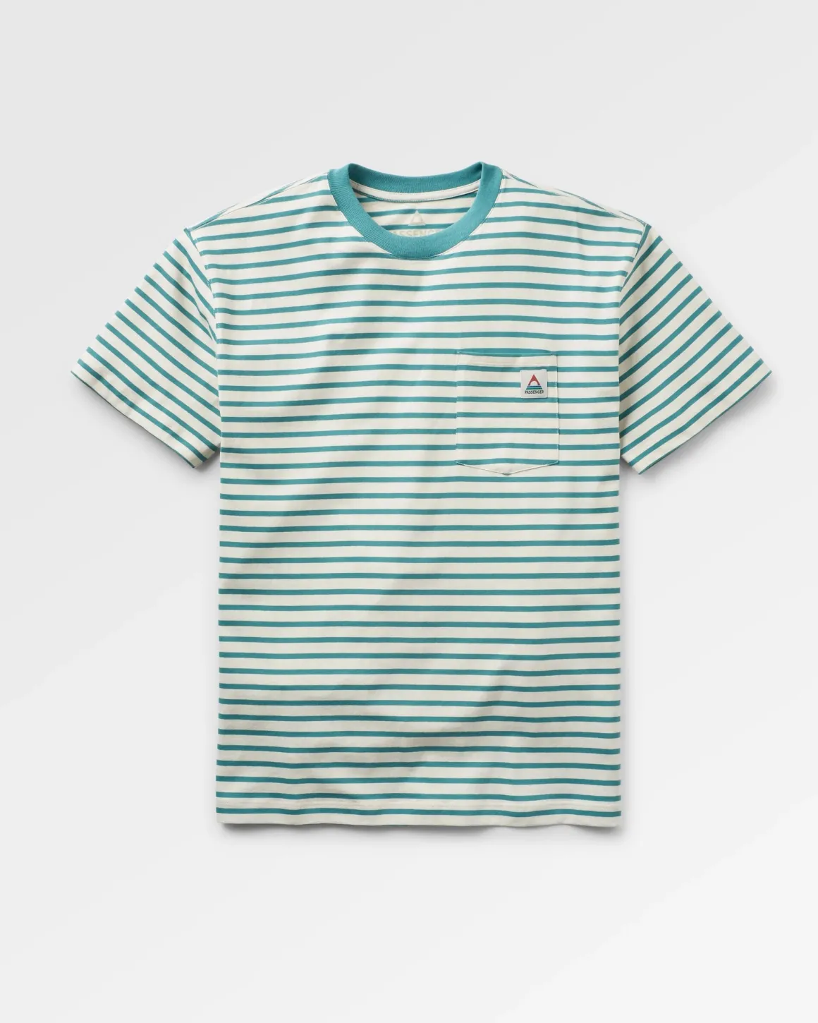 Zen Recycled Relaxed Fit T-Shirt - Deep Sea Stripe