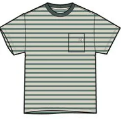 Zen Recycled Relaxed Fit T-Shirt - Deep Sea Stripe