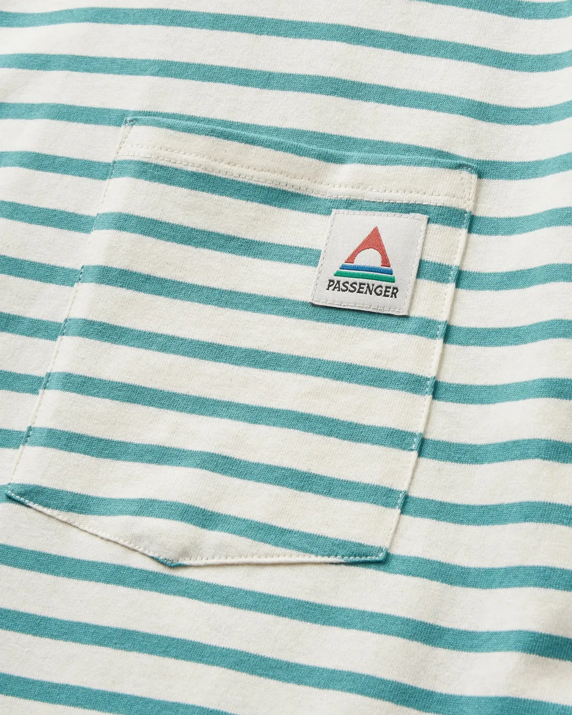 Zen Recycled Relaxed Fit T-Shirt - Deep Sea Stripe