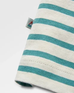 Zen Recycled Relaxed Fit T-Shirt - Deep Sea Stripe