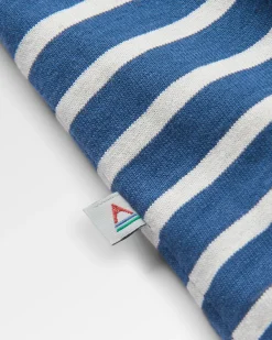 Zen Recycled Relaxed Fit T-Shirt - Dark Denim/ Birch Stripe